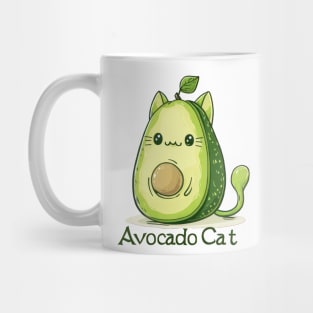 Avocado Cat Mug